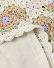 Load image into Gallery viewer, Crochet Tank Set - Citron Daisy Check
