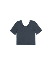 Load image into Gallery viewer, Scallop Tee - Indigo
