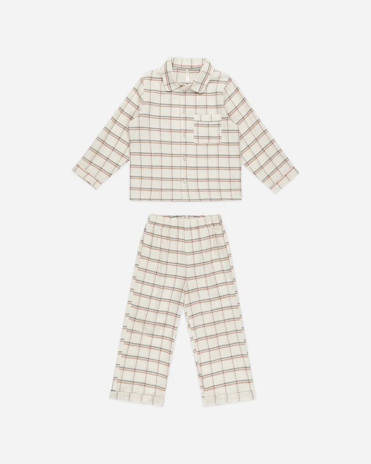 Long Sleeve Pajamas - Holiday Plaid