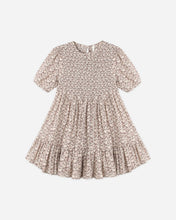 Load image into Gallery viewer, Rylee + Cru India tiered cotton dress in primrose floral with puff sleeves.
