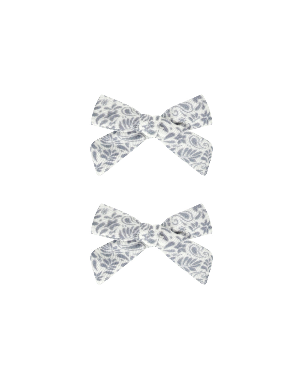 Bows Set of 2 - Ditsy Ivory