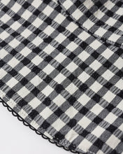 Load image into Gallery viewer, Swim Hat - Black Gingham
