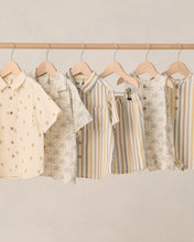 Load image into Gallery viewer, Collared Short Sleeve Shirt - Pineapple
