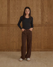 Load image into Gallery viewer, Baggy Wide Leg Denim - Leopard - SIZE 10 YEAR
