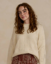 Load image into Gallery viewer, Carolina Sweater - Natural Check
