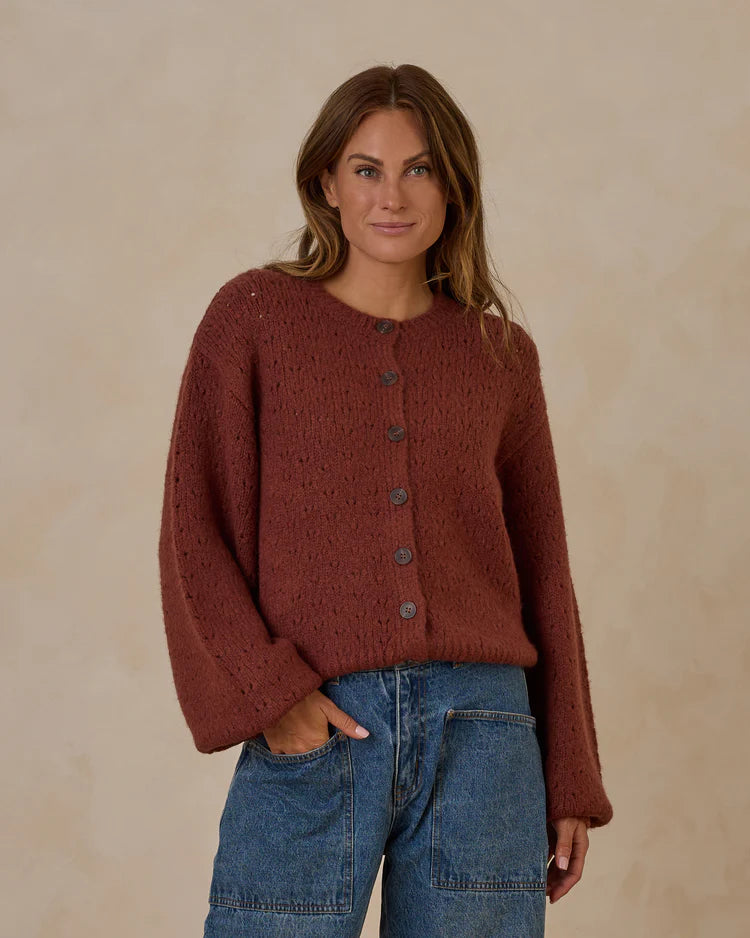 Cheyenne Cardigan - Brick