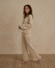 Load image into Gallery viewer, Crochet Knit Pant - Natural
