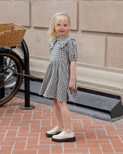 Load image into Gallery viewer, Camille Dress - Navy Check
