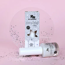 Load image into Gallery viewer, Shimmery Sparkle water based scratch off nail polish. Clean and natural ingredients. 
