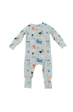 Load image into Gallery viewer, Sleeper - Superhero Dog - SIZE 0-3, 3-6 MONTHS
