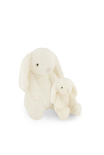 Load image into Gallery viewer, Soft bunny plush toy in an ivory colour.
