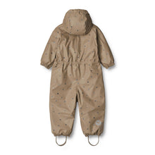 Load image into Gallery viewer, Thermo Rainsuit Aiko - Dry Grey Houses SIZE 18 MONTHS
