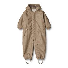 Load image into Gallery viewer, Thermo Rainsuit Aiko - Dry Grey Houses SIZE 18 MONTHS
