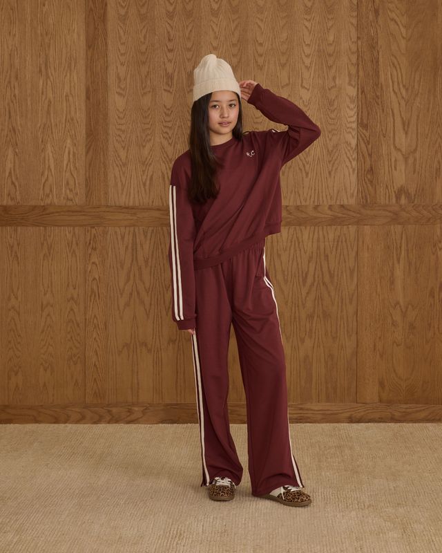Track Pant - Burgundy - SIZE 10 YR