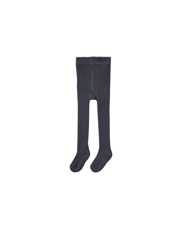 Ribbed Tights - Navy