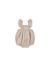 Load image into Gallery viewer, Bonnie Romper - Oat Gingham
