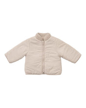 Load image into Gallery viewer, Shearling Zip Jacket - Oat
