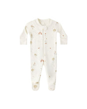 Load image into Gallery viewer, Zip Long Sleeve Sleeper Footie - Carnival

