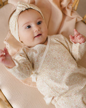 Load image into Gallery viewer, Wrap Top + Footed Pant Set - Primrose
