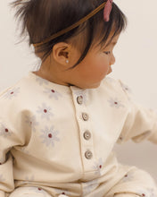 Load image into Gallery viewer, Relaxed Fleece Jumpsuit - Blue Daisy
