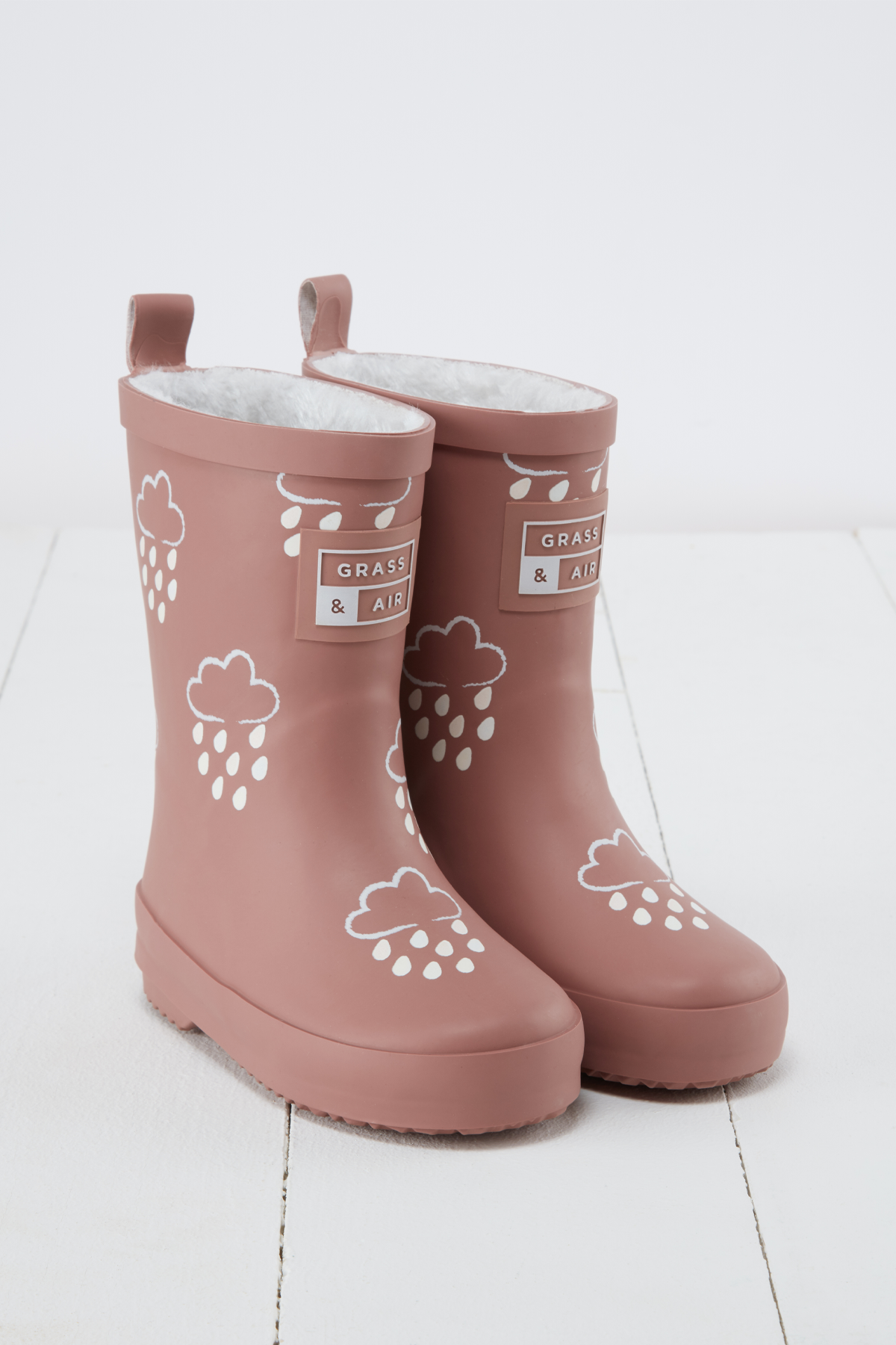 Light pink rain boots shop
