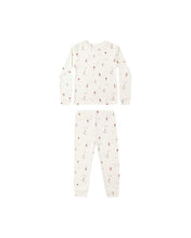 Load image into Gallery viewer, Organic Long Sleeve Pajama Set - Skiers
