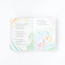 Load image into Gallery viewer, Unicorn Let Your Light Shine Board Book
