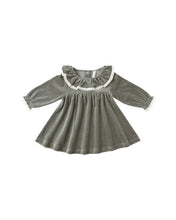 Load image into Gallery viewer, Velour Baby Dress - Forest
