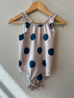 Imagine Perry - Polka Dot One-Piece Bathing Suit - Size 5/6 Years