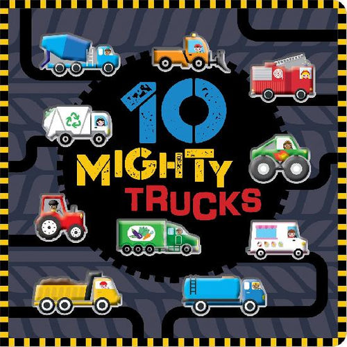 10 Mighty Trucks busy book.