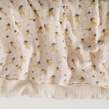 Load image into Gallery viewer, Muslin Filled Quilt- Mimosa
