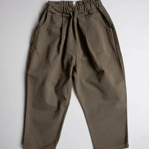 The Twill Trouser - Olive