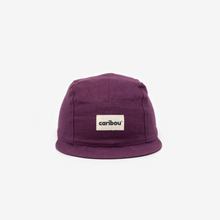 Load image into Gallery viewer, Linen Cap - Eggplant
