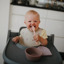 Load image into Gallery viewer, Silicone Feeding Spoons - Blush/Shifting Sand
