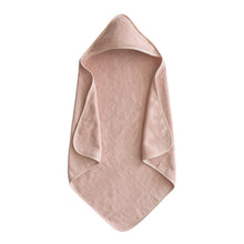 Load image into Gallery viewer, Organic Cotton Baby Hooded Towel - Blush
