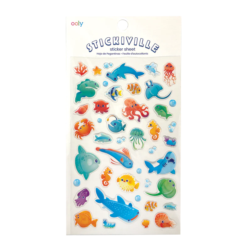 Stickiville Stickers - Blue Ocean