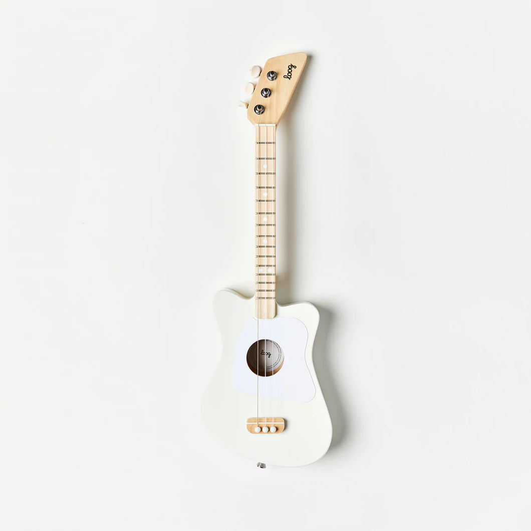 Mini Acoustic Guitar - White